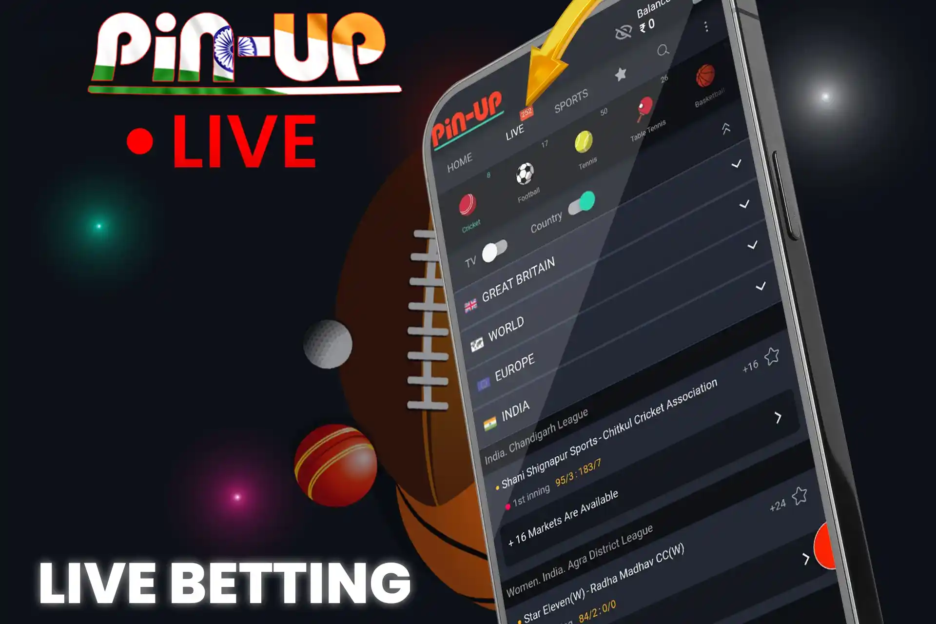 Bet on sports in real time