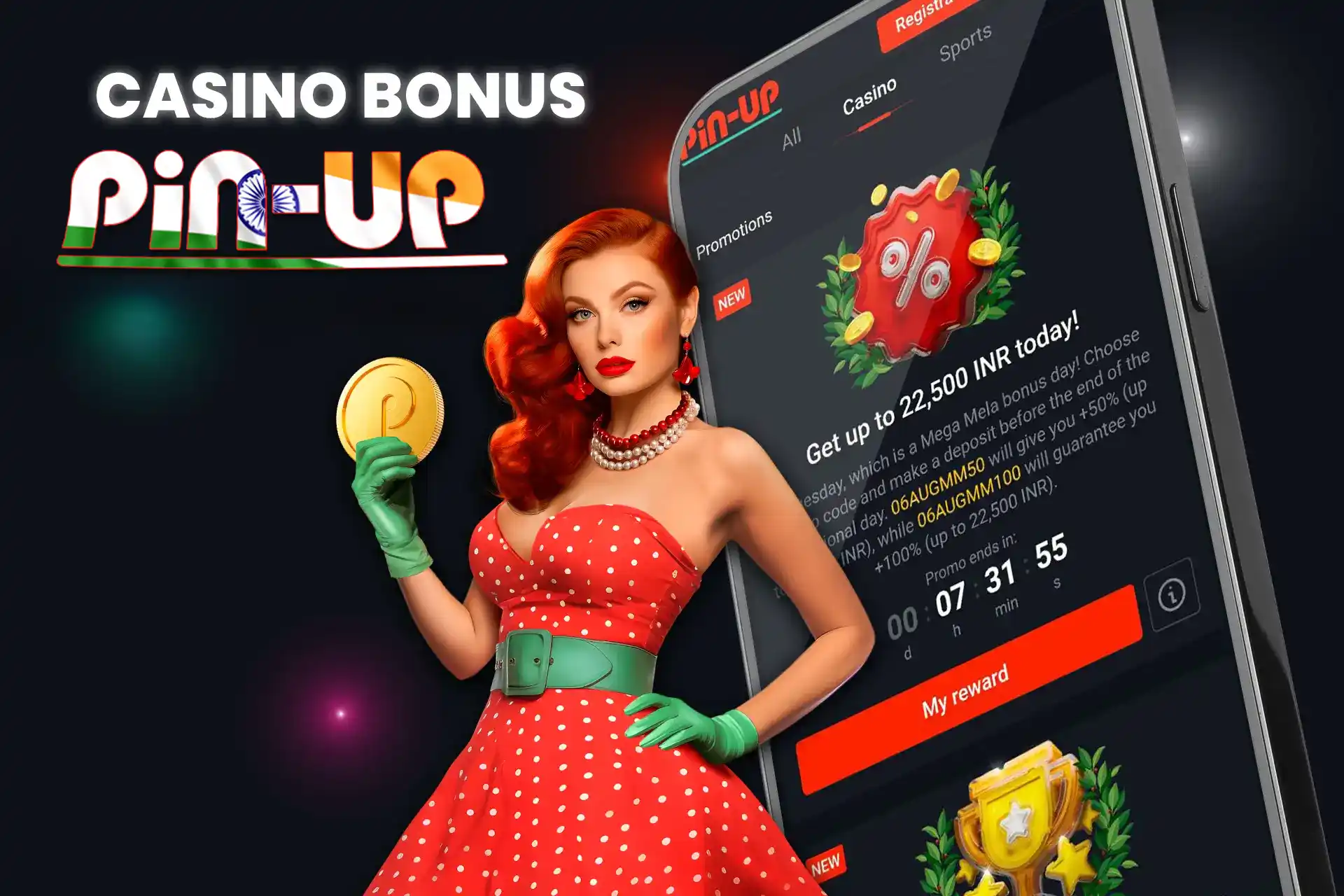 Check out the amazing casino welcome bonus
