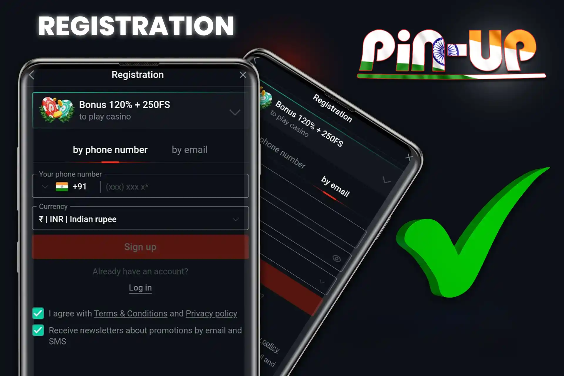 Easy way to register at the casino